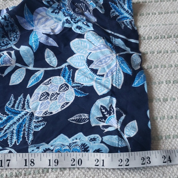 Loft pineapple dream blue romper size 4 - Picture 8 of 10